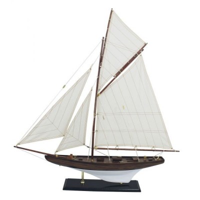 Модель гоночной яхты "Волна", 70х72,5 см.