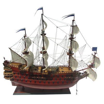 Модель парусного корабля "Le Furieux"