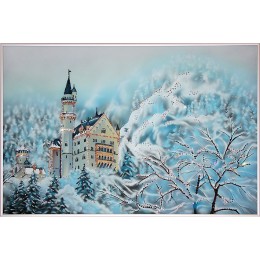 Картина Swarovski "Сказочный замок"
