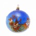 Новогодний шарик с кристаллами Swarovski "Парочка Маус", d.10см