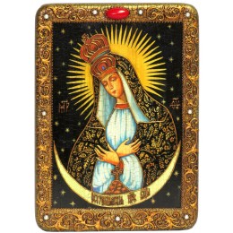 Икона "Образ Пресвятой Богородицы «Остробрамская»"