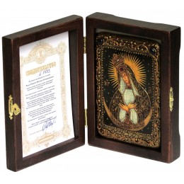 Настольная икона "Пресвятая Богородица Остробрамская "