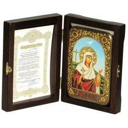 Настольная икона "Святая мученица Иулия Карфагенская"