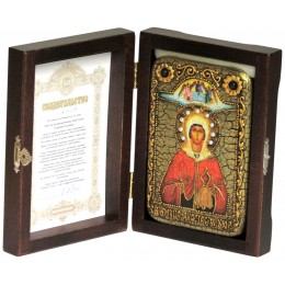 Настольная икона "Святая великомученица Анастасия Узорешительница"