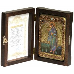 Настольная икона "Святой апостол Андрей Первозванный"
