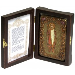 Настольная икона "Святой благоверный князь Борис"