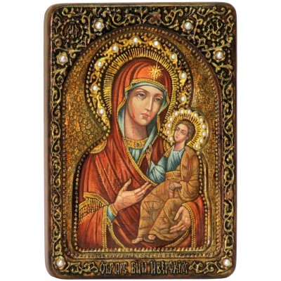 Живописная икона "Образ Божией Матери "Иверская"