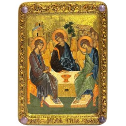 Живописная икона "Троица"