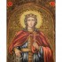 Живописная икона "Святая великомученица Екатерина" на сакральном кипарисе