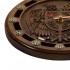 Часы настенные резные "Герб Армении"