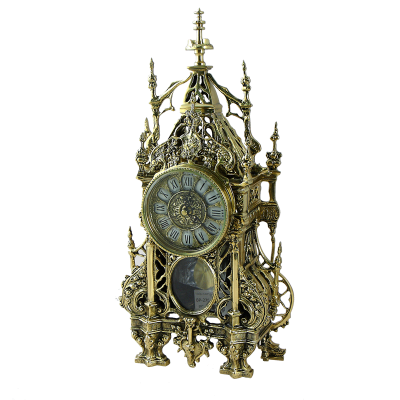 Часы из бронзы "MANRIQUE"