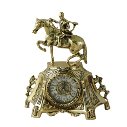 Часы из бронзы "Всадник"