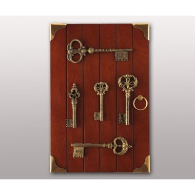 Декоративная настенная ключница "Old keys"