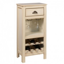 Декоративный винный шкаф с ящиком "Лувр", 50 х 30 х 100 см