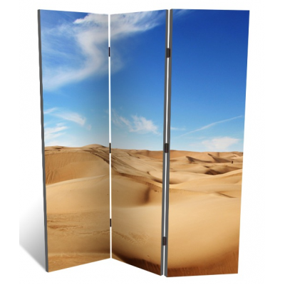 Декоративная 3-х створчатая ширма "Пески пустыни", дл.135см