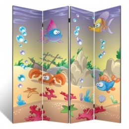Декоративная детская ширма "Коралловый мир", дл.180см