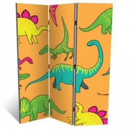 Декоративная детская ширма "Мир динозавров", дл.135см