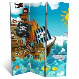 Декоративная детская ширма "Пиратское приключение", дл.135см
