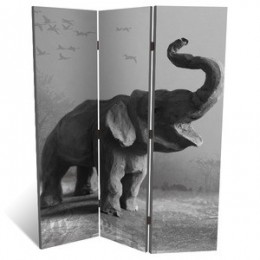 Декоративная ширма "Индийский слон", дл.135см