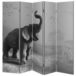 Декоративная ширма "Индийский слон", дл.225см