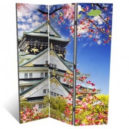 Декоративная ширма "Самурайский дом", дл.135см
