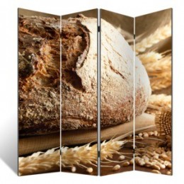 Декоративная складная ширма "Домашний хлеб", дл.180см