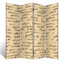 Складная декоративная ширма "Любовное письмо", дл.180см