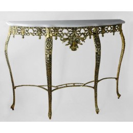 Консольный столик Belo de Bronze "Каштелу-ди-Пайва", (полир. бронза) h.81см