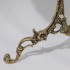 Столик с мраморной столешницей Belo de Bronze "Обер" (полир. бронза) h.48см