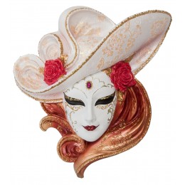 Венецианская маска "Бутоны роз"
