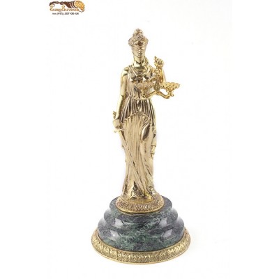 Статуэтка из бронзы "Богиня Правосудия Фемида" 19см
