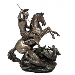 Бронзовая статуэтка "Георгий Победоносец"