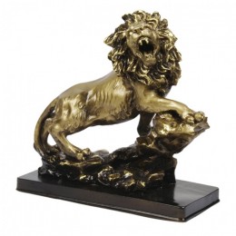 Декоративная статуэтка "Королевский лев", выс.21см