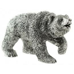 Статуэтка Argenti Piu "Медведь на охоте" l.17см