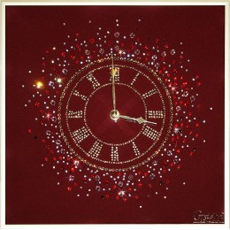 Часы с кристаллами Swarovski "Счастливое время"