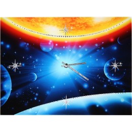 Часы с кристаллами Swarovski "Во Вселенной"