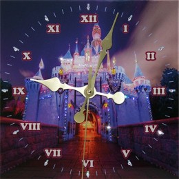 Часы с кристаллами Swarovski "Замок"