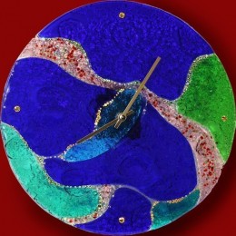 Настенные часы с кристаллами Swarovski "Мадлен"