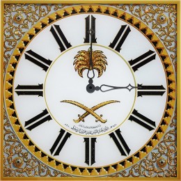 Настенные часы с кристаллами Swarovski "Вера во все времена"