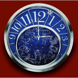 Настенные часы с кристаллами Swarovski "Зодиакальное созвездие"