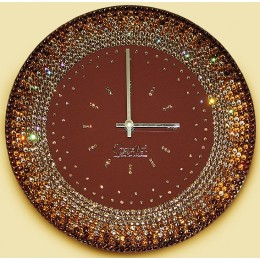 Настенные часы Swarovski "Солнечное ожерелье"