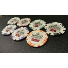Профессиональные фишки для покера "Casino Rayale" 14 грамм, 39мм