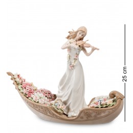 CMS-15/51 Статуэтка "Девушка со скрипкой в гондоле" (Pavone)