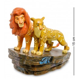 Disney-4040432 Фигурка "Симба и Нала (Любовь на львиной скале)"