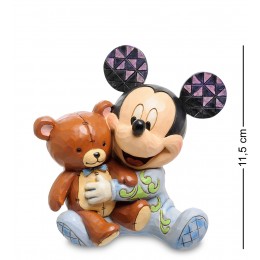 Disney-4046060 Фигурка "Микки Маус с медвежонком (Любимый друг)"
