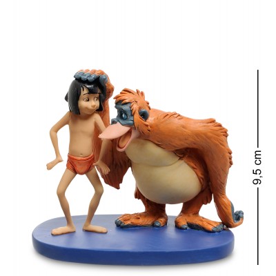 Disney-A27146 Фигурка "Маугли и король Луи (Делай как я!)"