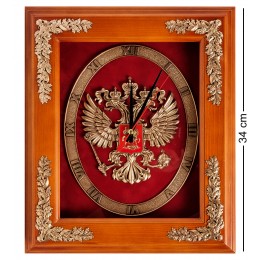 ПК-210 Настенные часы "Герб России"