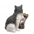 WS-842 Статуэтка "Кот с песочными часами" (Лиза Паркер)