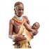 WS-728 Статуэтка "Африканка с детьми"