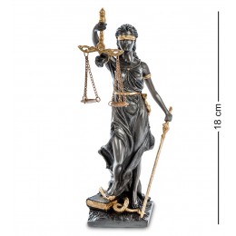 WS-655 Статуэтка "Фемида - богиня правосудия"